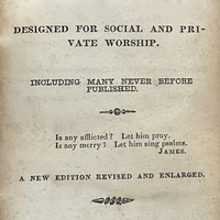 Title Page to Select Hymns by Bolles