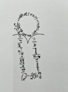 Student’s self-portrait from “I, Myself, Me”