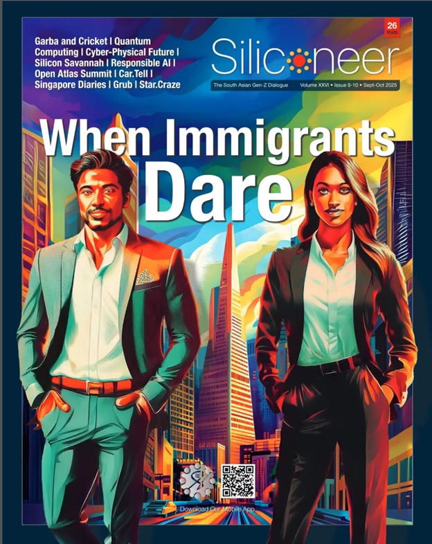 Siliconeer Magazine – “When Immigrants Dare” (September–October 2025 Issue)
