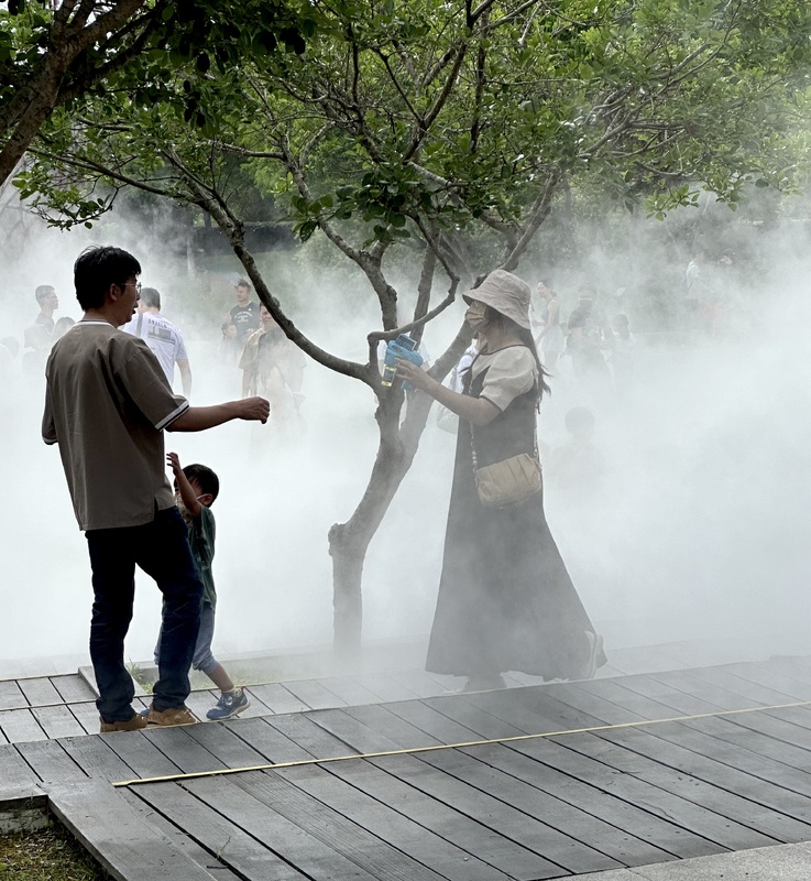 Interactive exhibit at the National Art Center for Traditional Arts