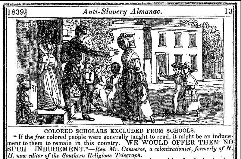 Colored Scholars Excluded from Schools