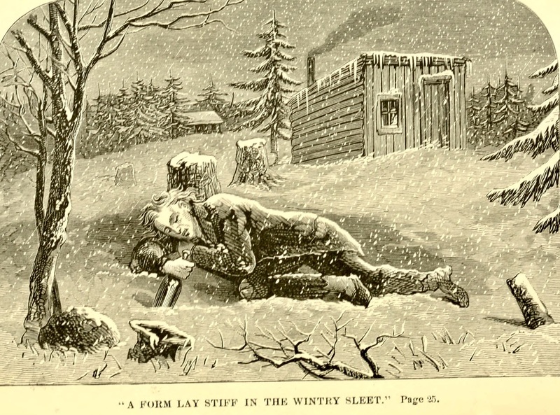 A Form Lay Stiff, from The Rum Fiend, R.S. Bross, engraver