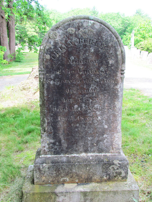 Celia Burleigh gravesite