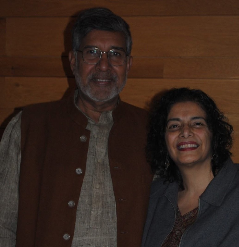 Sunita Sohrabji Interviewing Kailash Satyarthi