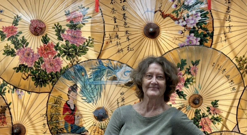 Portrait with Traditional Umbrellas 