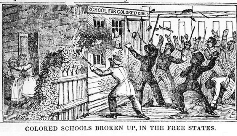 Colored Schools Broken Up in the Free States