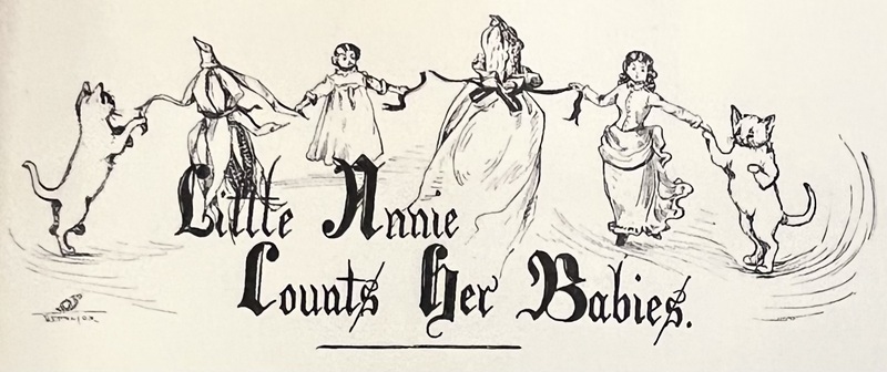 Illustration of Little Annie Counts Her Babies
