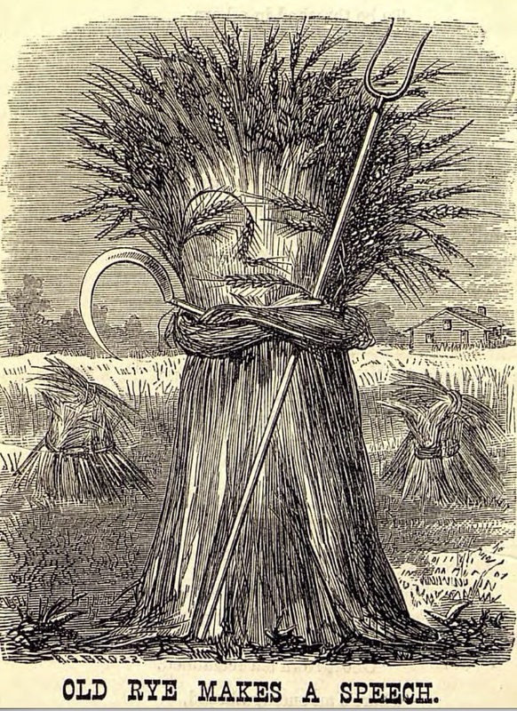 Old Rye Makes a Speech, R. S. Bross, engraver