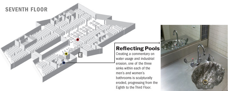 Location of Reflecting Pools