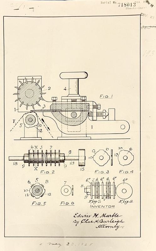 Machine of Edwin H. Marble