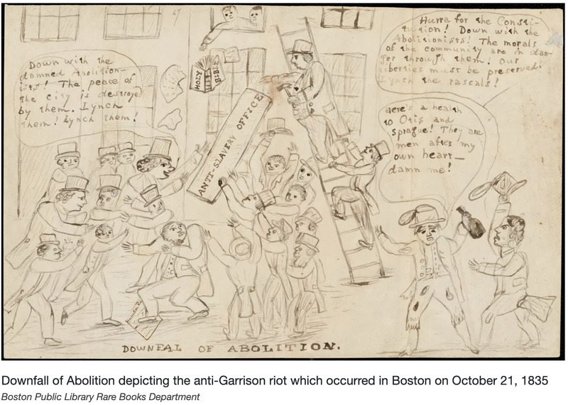 "Downfall of Abolition" Cartoon