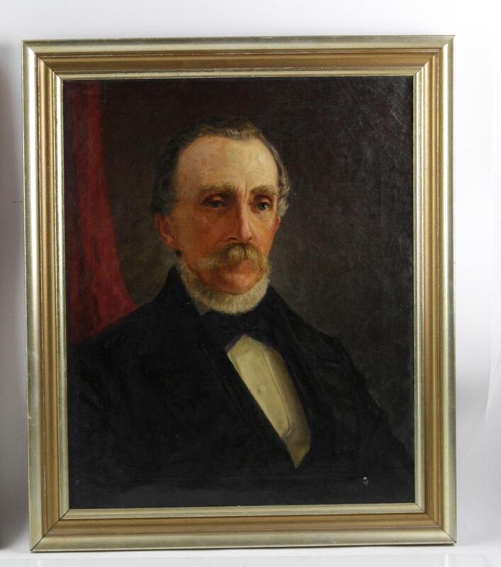 Kersey H. Fell, painted by Charles Calistus Burleigh, Jr.