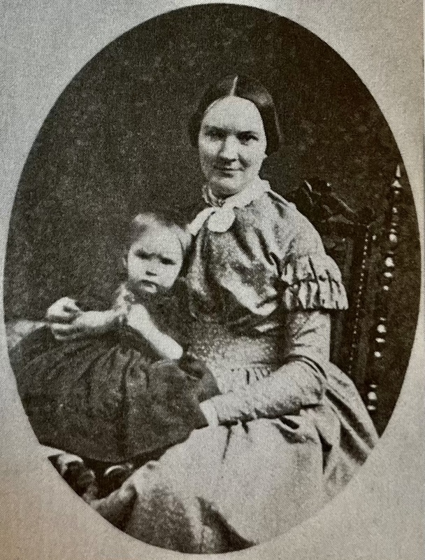 Ruth Burgess Burleigh and baby Sydney Richmond Burleigh