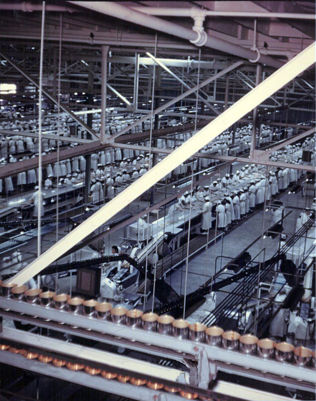 Women at Work Inside Cannery