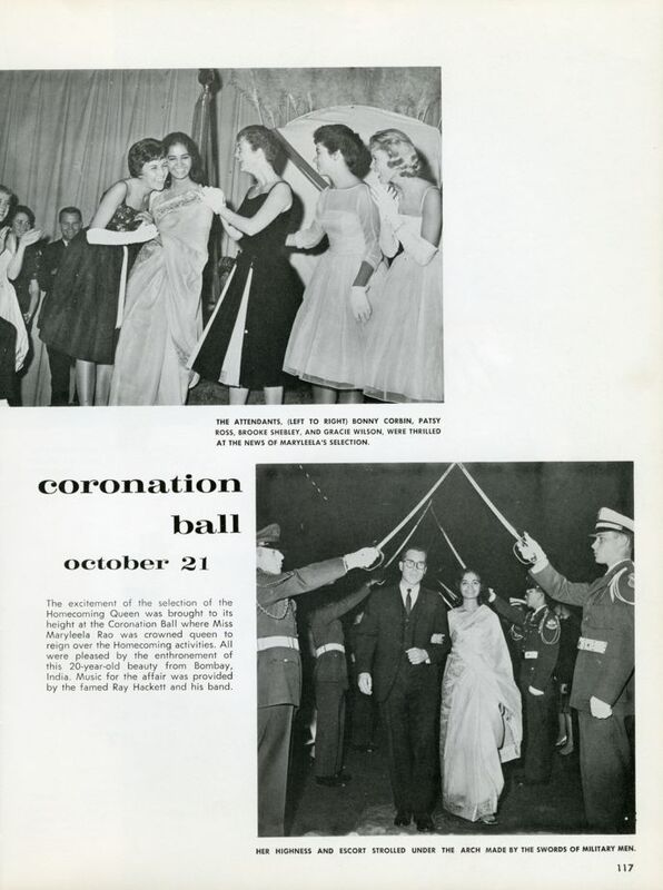 Maryleela Rao, Coronation Ball. 1961