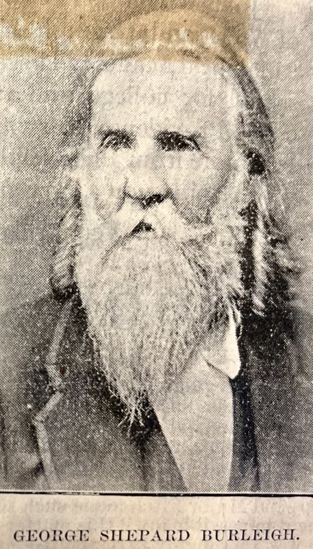 Photo of George Shepard Burleigh, later years