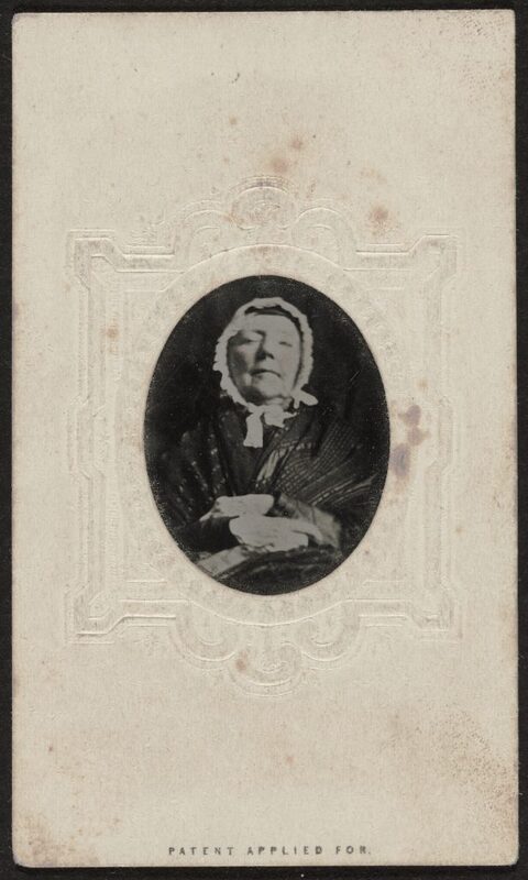 Mary Moody Emerson, 1863