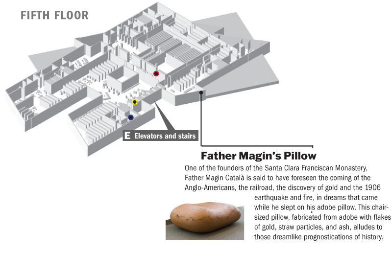 Location of Father Magin's Pillow