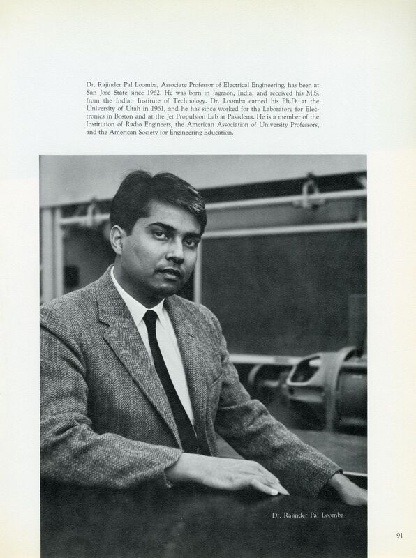 Prof. Rajinder Loomba, 1965