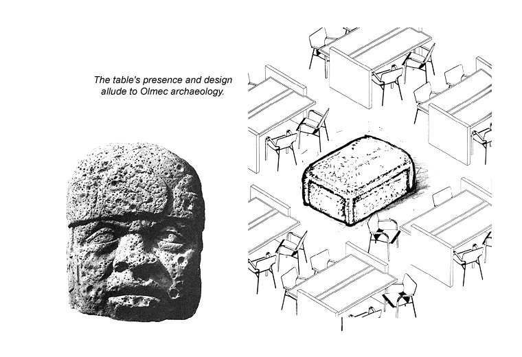 Archaeology Table drawing