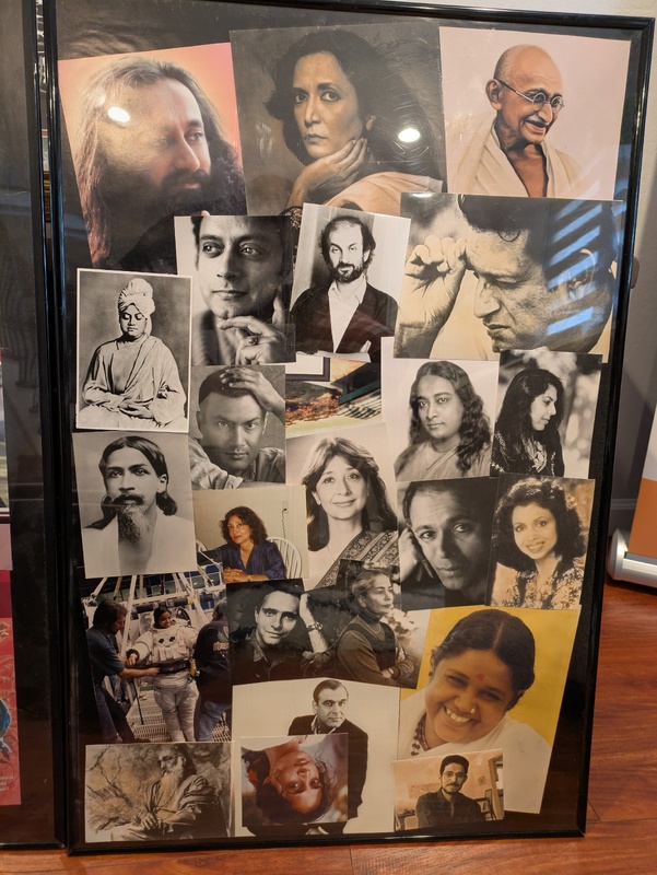 India Currents Collage of Influential Thinkers, Writers, and Cultural Icons