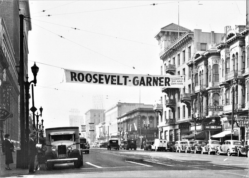 East Santa Clara Street, San José, 1936