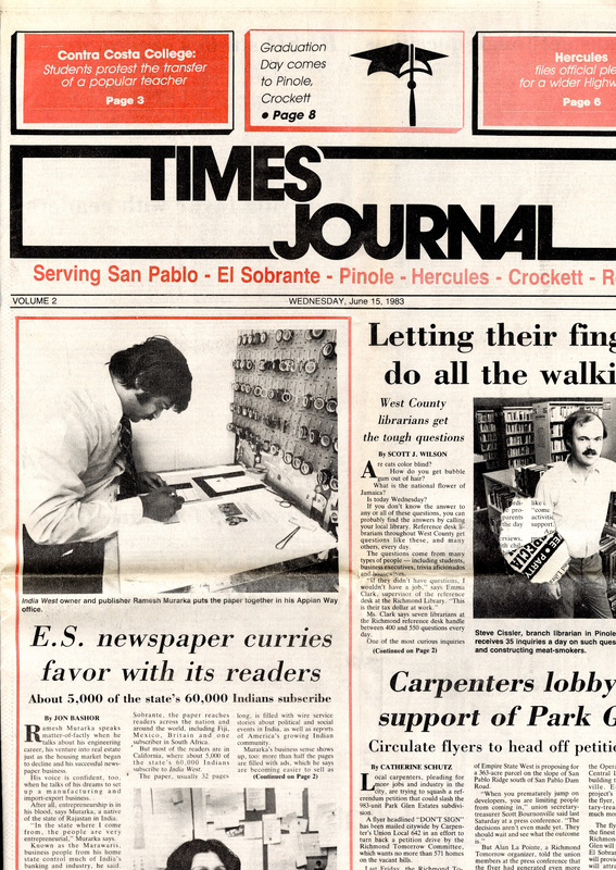 E.S. Newspaper Curries Favor with Its Readers article with masthead