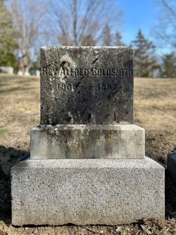 Gravestone of Alfred Goldsmith