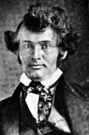 Detail of Daguerreotype of the young William Henry Burleigh