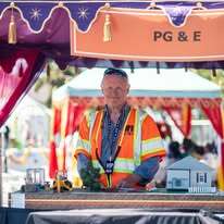 Community and Sponsor booths at Radio Zindagi events 