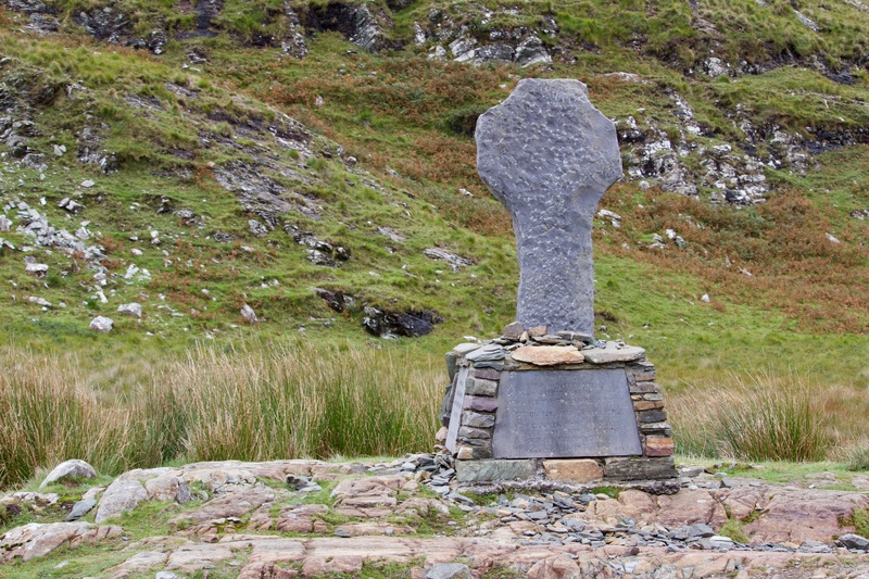 Stone Memorial for the Great Famine of 1849, County Mayo, Ireland