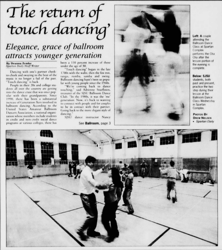 “Getting into the dance craze that was once popular with their grandparents” 
“In the 1980s it was the ‘me’ generation. Now it’s back to wanting to connect with people” 
