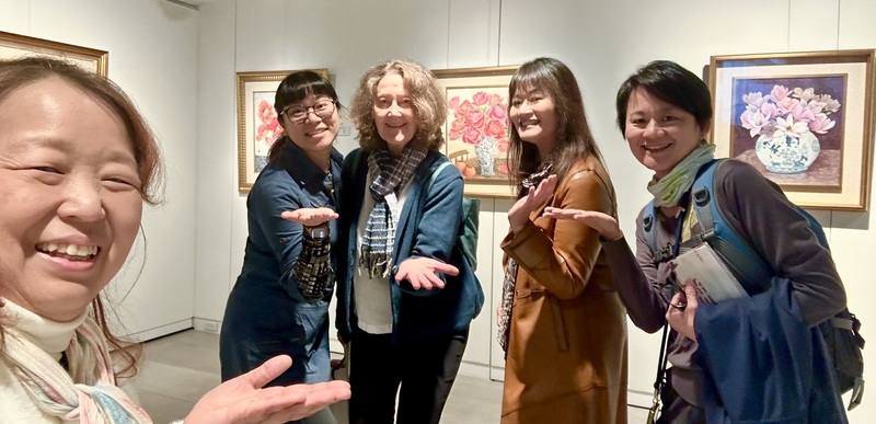 Art Teachers at Art Show