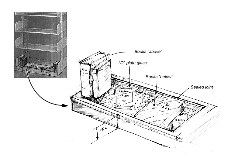 Underground Books drawing
