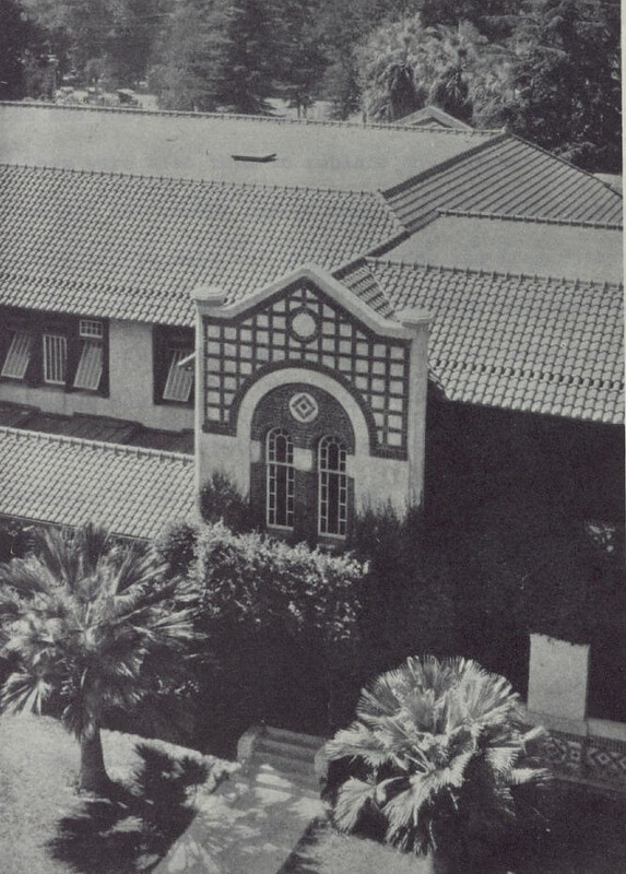 Library Entrance, 1928