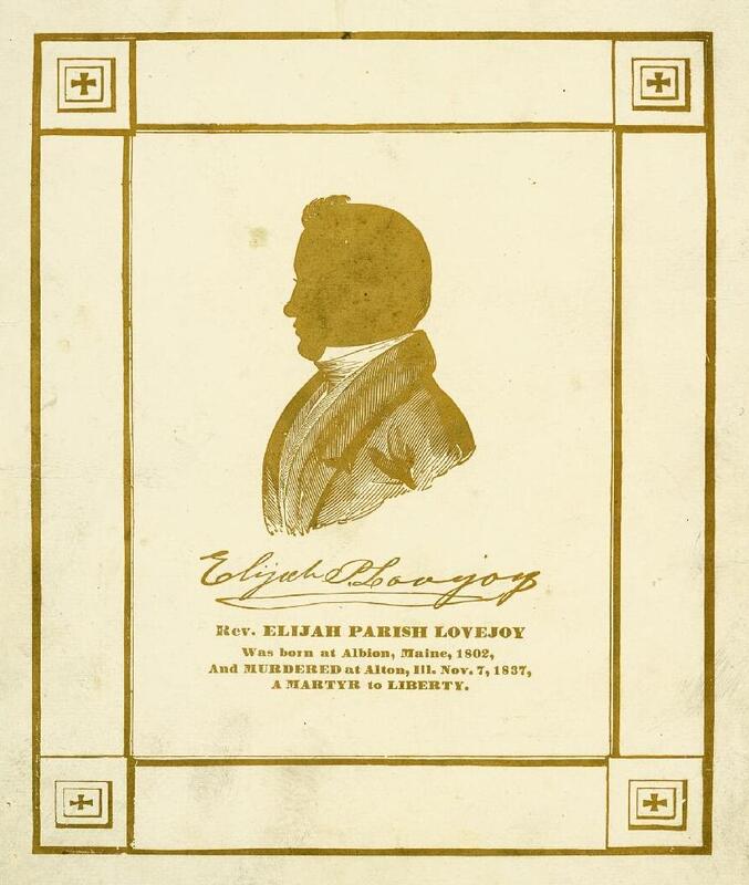 Lovejoy Memorial Card 