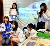 Graduate Students Teaching Their First Art Lesson