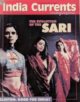India Currents – “The Evolution of the Sari” (April 1994, Vol. 8, No. 1)