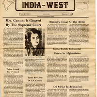 India-West Introductory Diwali Issue
