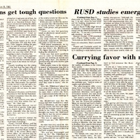 E.S. Newspaper Curries Favor with Its Readers article continuation inside paper