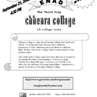 Playbill of 'Chhenra Collage'