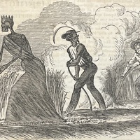 The Marvellous Mowing-Match Illustration