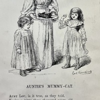 Auntie's Mummy Cat, poem, part one