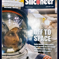 Siliconeer (cover), January 2007 — “Off to Space”