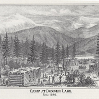 Camp at Donner Lake, November 1846