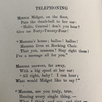 Telephoning, Page 1