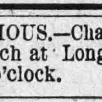 Charles C. Burleigh preaching at Longwood