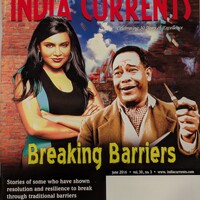 India Currents – “Breaking Barriers” (June 2016, Vol. 30, No. 3)
