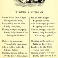 Kissing a Sunbeam, illustration of Baby Brown-Eyes