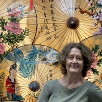 Portrait with Traditional Umbrellas 